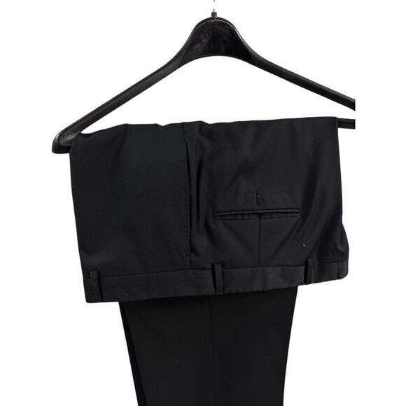 NWOT BURBERRY LONDON 100% Wool Black  3-Button Suit Men’s Size 42L Bond Street - Picture 4 of 8